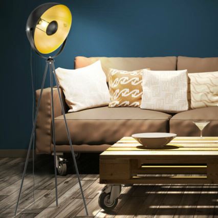 Wofi 3019.01.10.7000 - Candeeiro de chão MONA 1xE27/40W/230V