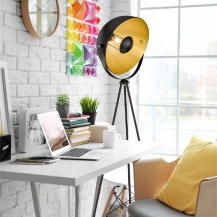 Wofi 3019.01.10.7000 - Candeeiro de chão MONA 1xE27/40W/230V