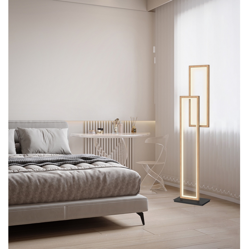 Wofi 3023-206 - Candeeiro de chão LED com regulação PESCARA LED/21W/230V