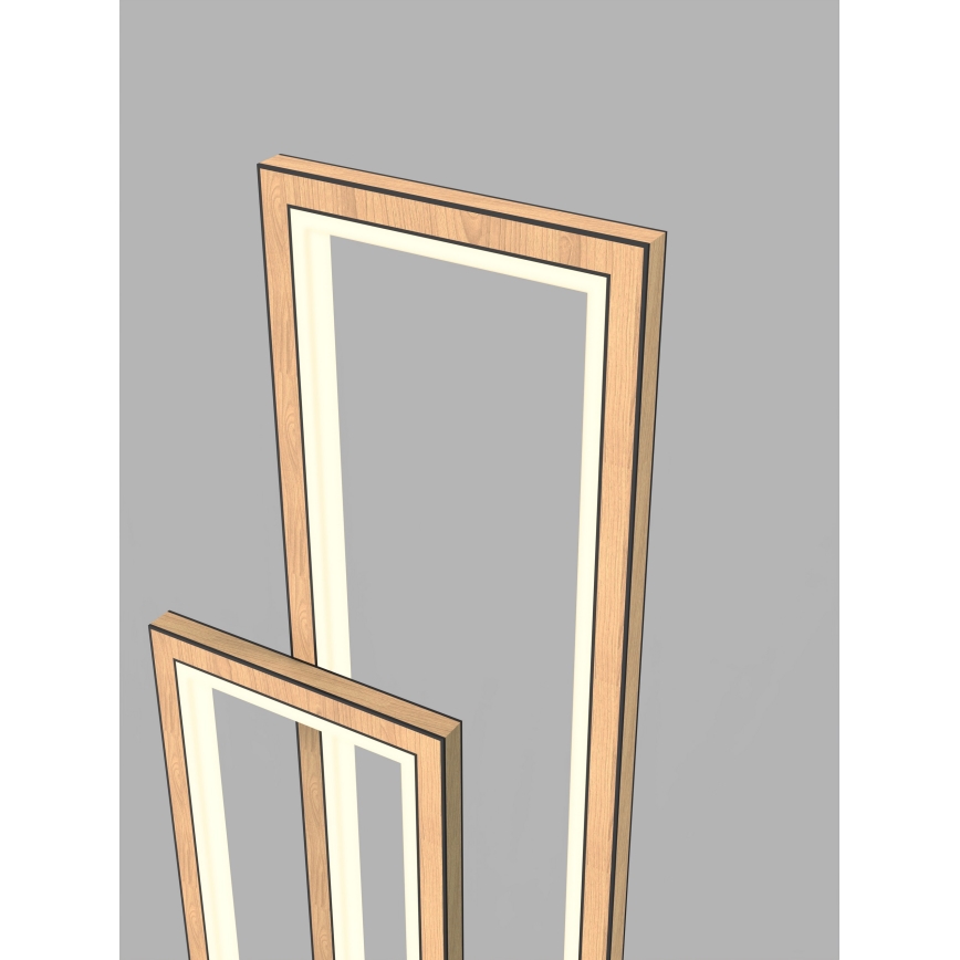 Wofi 3023-206 - Candeeiro de chão LED com regulação PESCARA LED/21W/230V