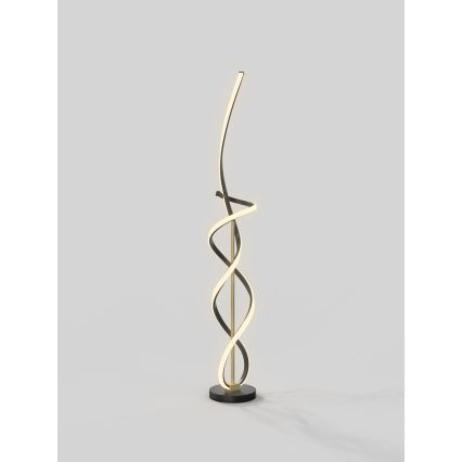 Wofi 3134-104 - Candeeiro de chão LED com regulação INDIGO LED/31W/230V preto/dourada