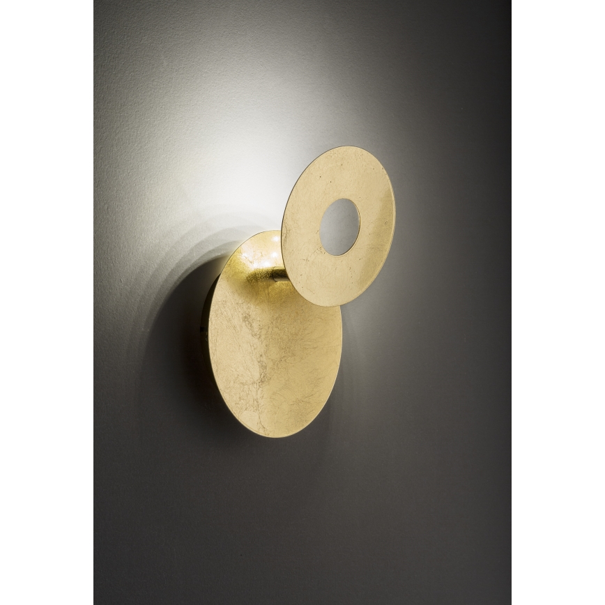 Wofi 4048-101R - Iluminação de parede LED BAYONNE LED/6,5W/230V dourada