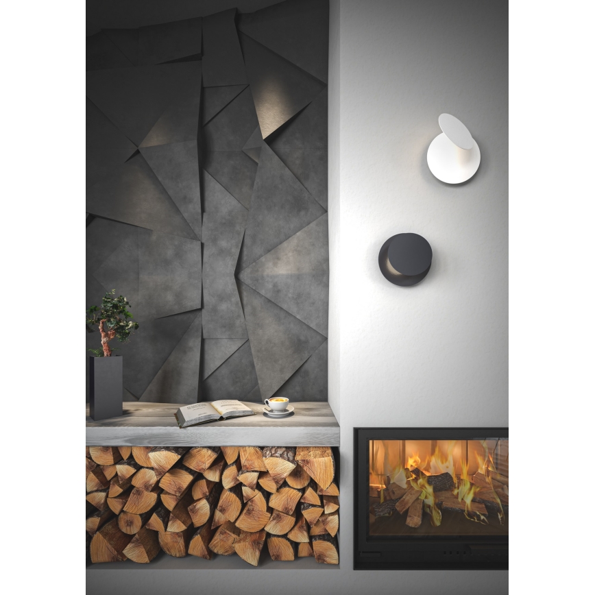 Wofi 4048-108R - Iluminação de parede LED BAYONNE LED/6,5W/230V branco