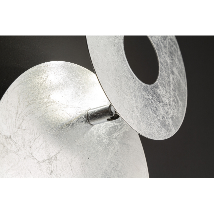 Wofi 4048-203R - Iluminação de parede LED BAYONNE LED/6,5W/230V prateado