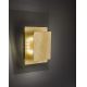 Wofi 451401159000 - Iluminação de parede LED FEY LED/8W/230V dourada