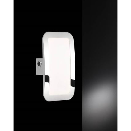 Wofi 4526.01.01.6000 - Iluminação de parede LED com regulação SAGA LED/8W/230V