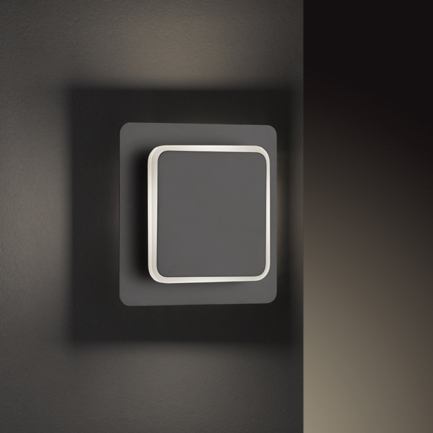 Wofi 4785.01.10.9000 - Iluminação de parede LED SUTTER LED/4,5W/230V 3000K preto