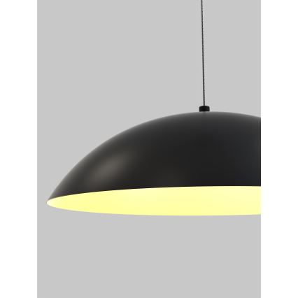 Wofi 6001-104 - Candelabro suspenso LED com regulação ROSCOFF LED/19W/230V preto/dourada