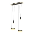 Wofi 6054-502 - Candelabro suspenso LED com regulação JESSE LED/21W/230V preto