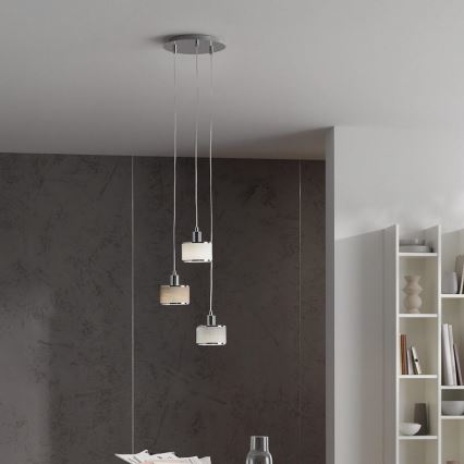 Wofi 619903019000 - Candelabro suspenso CIARA 3xE14/28W/230V