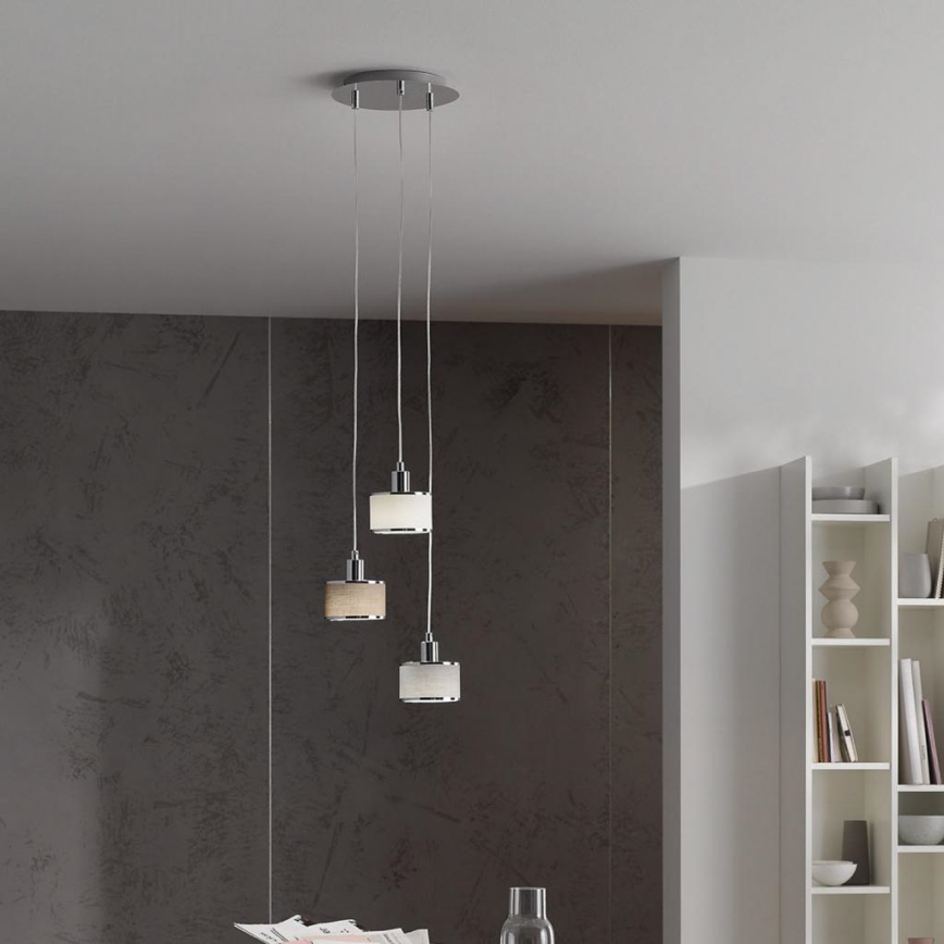 Wofi 619903019000 - Candelabro suspenso CIARA 3xE14/28W/230V