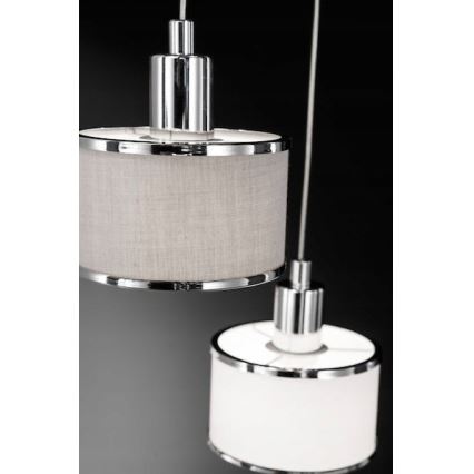 Wofi 619903019000 - Candelabro suspenso CIARA 3xE14/28W/230V