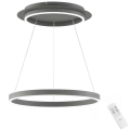 Wofi 6226.02.88.9000 - Candelabro suspenso LED com regulação KEMI LED/83W/230V + controlo remoto