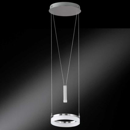 Wofi 6263.02.54.6250 - Candelabro suspenso LED com regulação JETTE LED/10W/230V + LED/1W