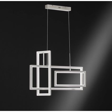 Wofi 6531.03.64.8000 - Candelabro suspenso LED com regulação VISO LED/87W/230V