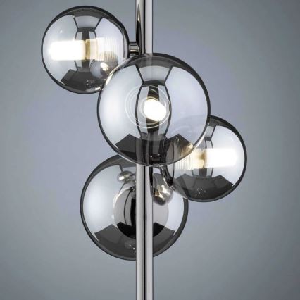 Wofi 8014.04.24.9000 - Candeeiro de mesa LED VILLA 4xG9/3W/230V preto