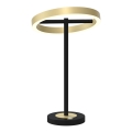 Wofi 8016-104 - LED Candeeiro de mesa táctil com regulação BREST LED/10,5W/230V preto/dourada