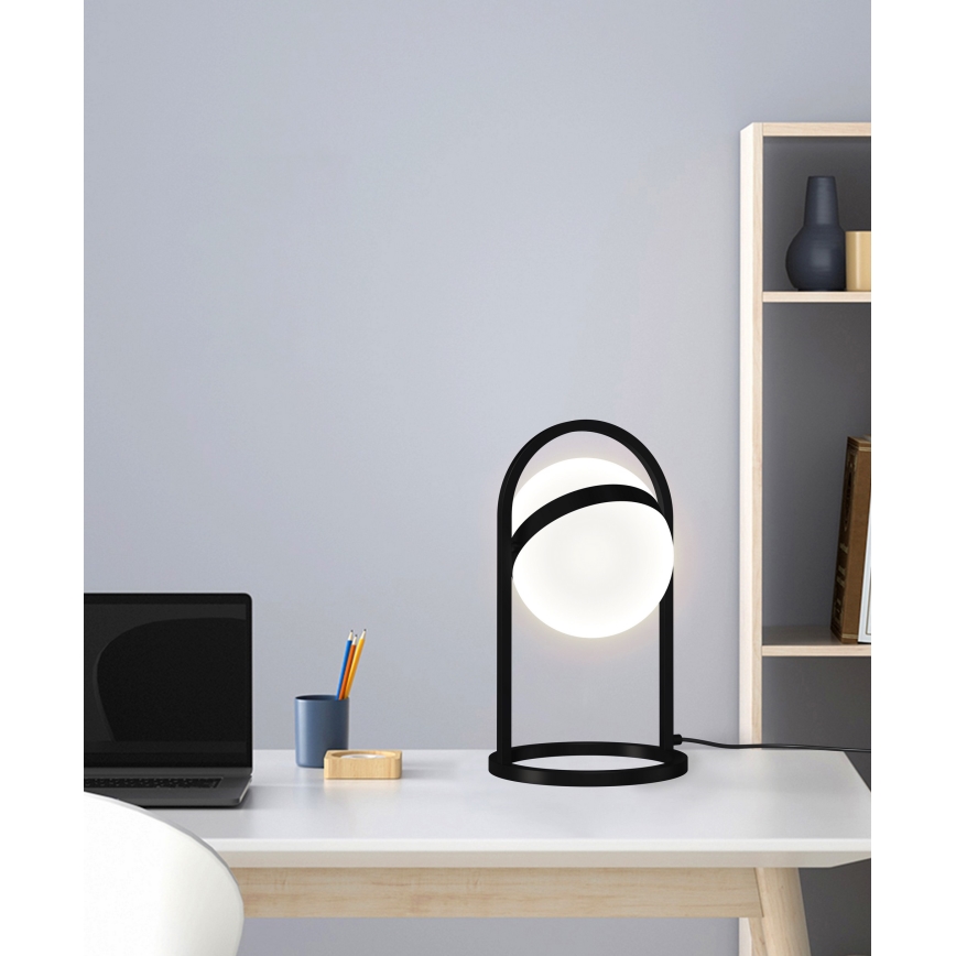 Wofi 8046-102 - LED Candeeiro de mesa táctil com regulação AVIGNON LED/10,5W/230V preto