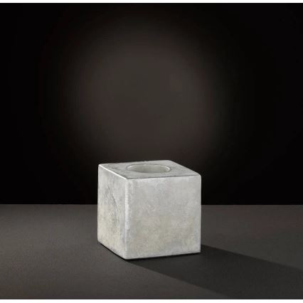 WOFI 8213.01.50.7000 - Candeeiro de mesa BROAD 1xE27/10W/230V betão