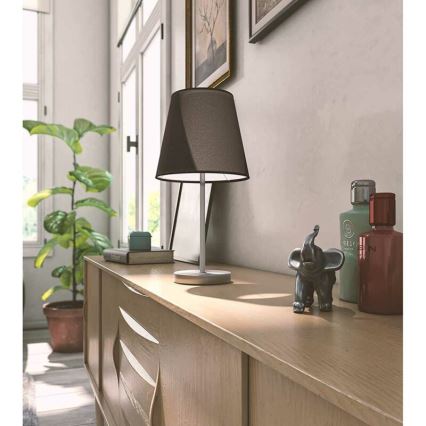 Wofi 8324.01.10.0000 - Candeeiro de mesa CESENA 1xE14/42W/230V preto