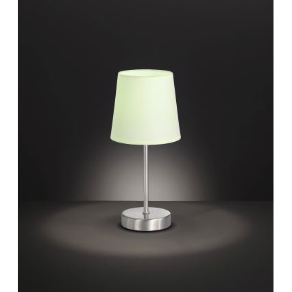 Wofi 832401178000 - Candeeiro de mesa CESENA 1xE14/42W/230V verde