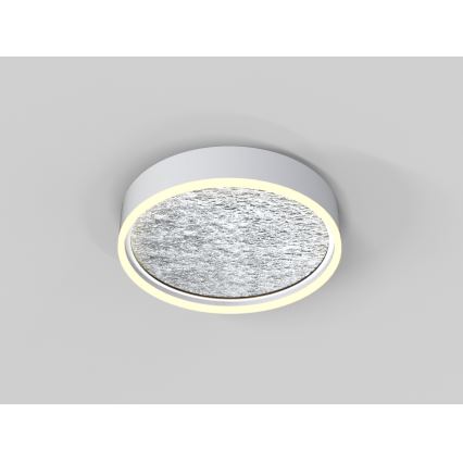 Wofi 9002-103M - Iluminação de teto LED com regulação BORDEAUX LED/37W/230V prateado