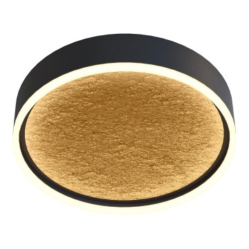 Wofi 9002-104M - Plafon LED dimmerizável BORDEAUX LED/37W/230V preto/dourado