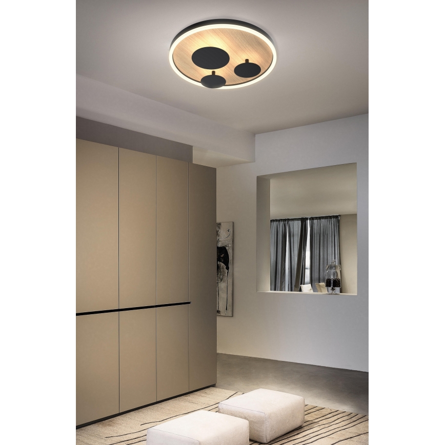 Wofi 9013-306S - Luminária de teto LED regulável REIMS LED/26W/230V