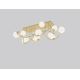 Wofi 9014-1201 - Candelabro integrado LED NANCY 12xG9/3,5W/230V dourada/branco