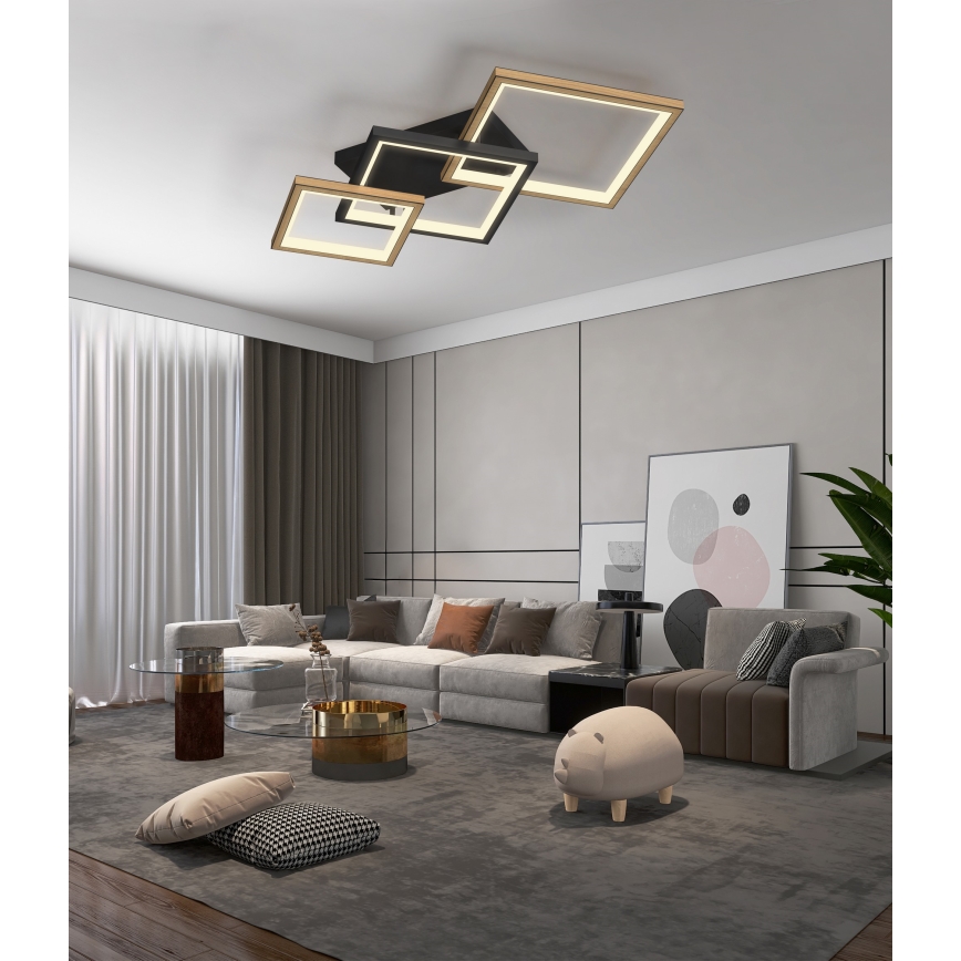 Wofi 9022-306M - Luminária de teto LED dimmerizável MATERA LED/37W/230V