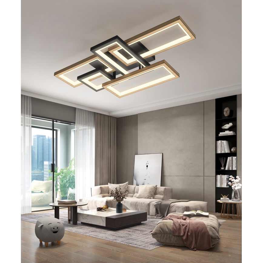 Wofi 9022-506 - Candeeiro de teto LED regulável MATERA LED/60W/230V