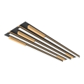 Wofi 9031-506L - Luminária de teto LED dimmerizável PALERMO LED/57W/230V seringueira