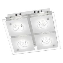 Wofi 9105.04.01.6300 - Iluminação de teto LED TYRA 4xLED/4W/230V
