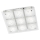 Wofi 9105.09.01.6420 - Iluminação de teto LED TYRA 9xLED/4W/230V