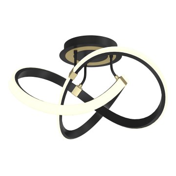 Wofi 9134-104 - Candelabro integrado LED com regulação INDIGO LED/44W/230V preto/dourada