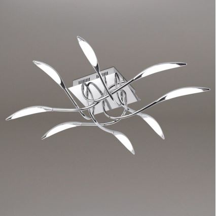 Wofi 93260801 - Iluminação de teto LED com regulação HAMPTON 8xLED/5,2W/230V