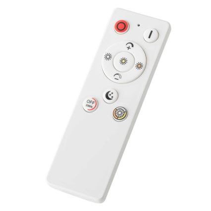 Wofi 9457.01.70.9600 - Iluminação de teto LED com regulação LINOX LED/34W/230V 3000-6000K + controlo remoto