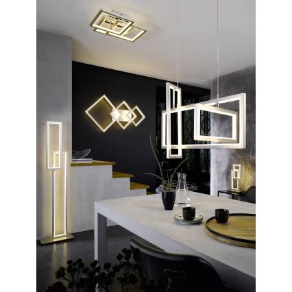 Wofi 9531.03.54.7000 - Candelabro integrado LED com regulação VISO LED/40W/230V