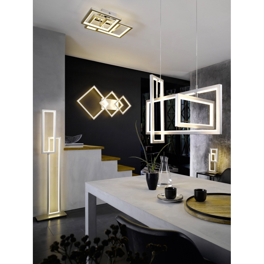 Wofi 9531.03.54.7000 - Candelabro integrado LED com regulação VISO LED/40W/230V