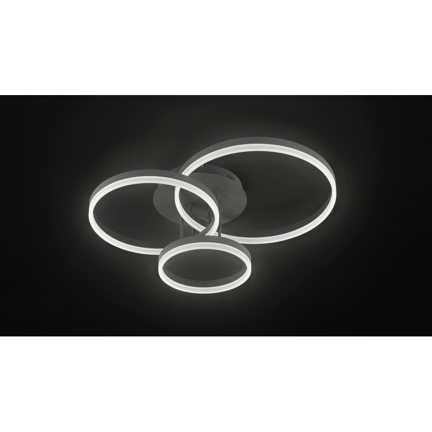 Wofi 9822.03.88.9000 - Candelabro integrado LED com regulação VAASA LED/58W/230V