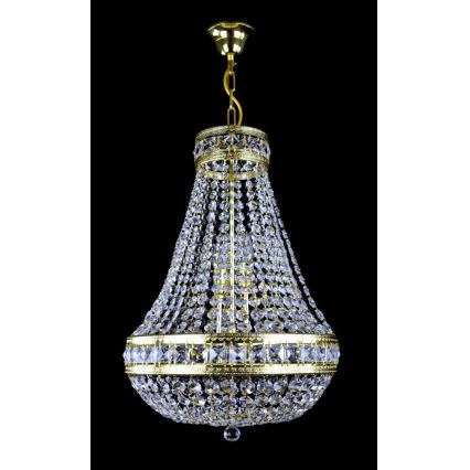 Wranovsky JWZ014060100-8 - Candelabro de cristal de corrente STOCKHOLM 8xE14/40W/230V