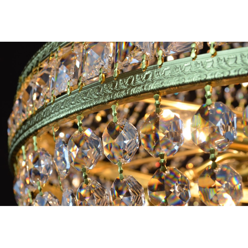 Wranovsky JWZ014060100-8 - Candelabro de cristal de corrente STOCKHOLM 8xE14/40W/230V