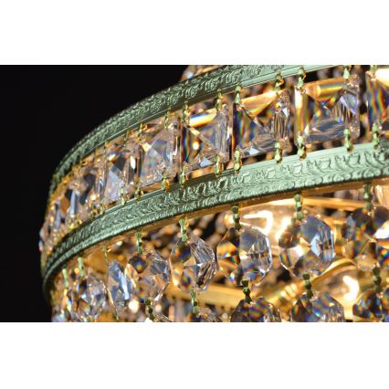 Wranovsky JWZ014060100-8 - Candelabro de cristal de corrente STOCKHOLM 8xE14/40W/230V