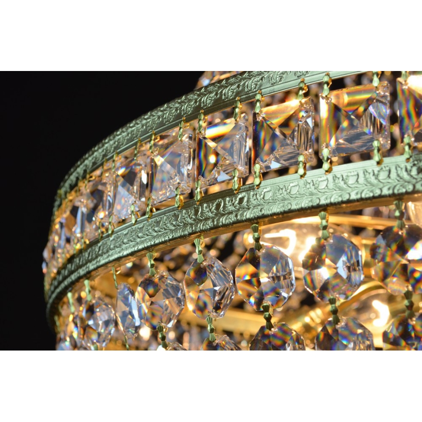 Wranovsky JWZ014060100-8 - Candelabro de cristal de corrente STOCKHOLM 8xE14/40W/230V