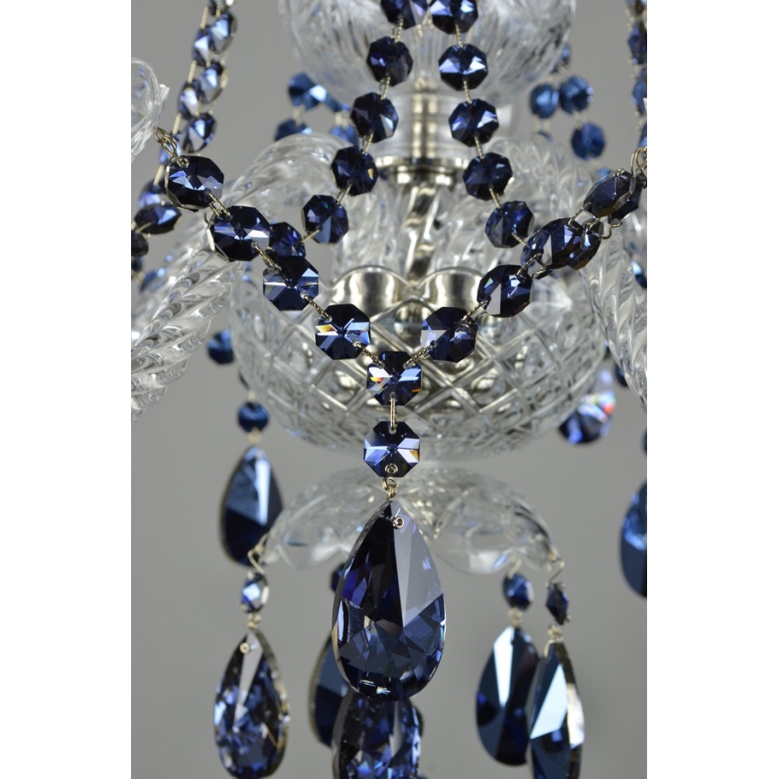 Wranovsky JWZ102052101 - Candelabro de cristal de corrente DE LUXE 5xE14/40W/230V