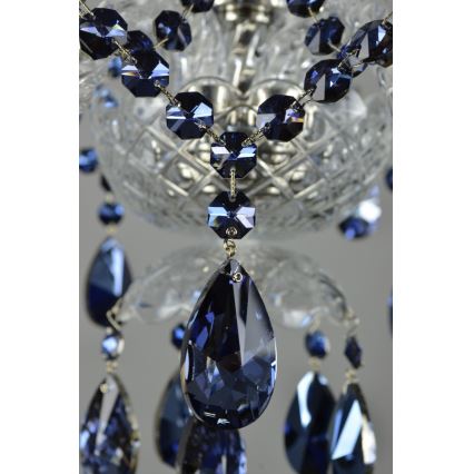 Wranovsky JWZ102052101 - Candelabro de cristal de corrente DE LUXE 5xE14/40W/230V