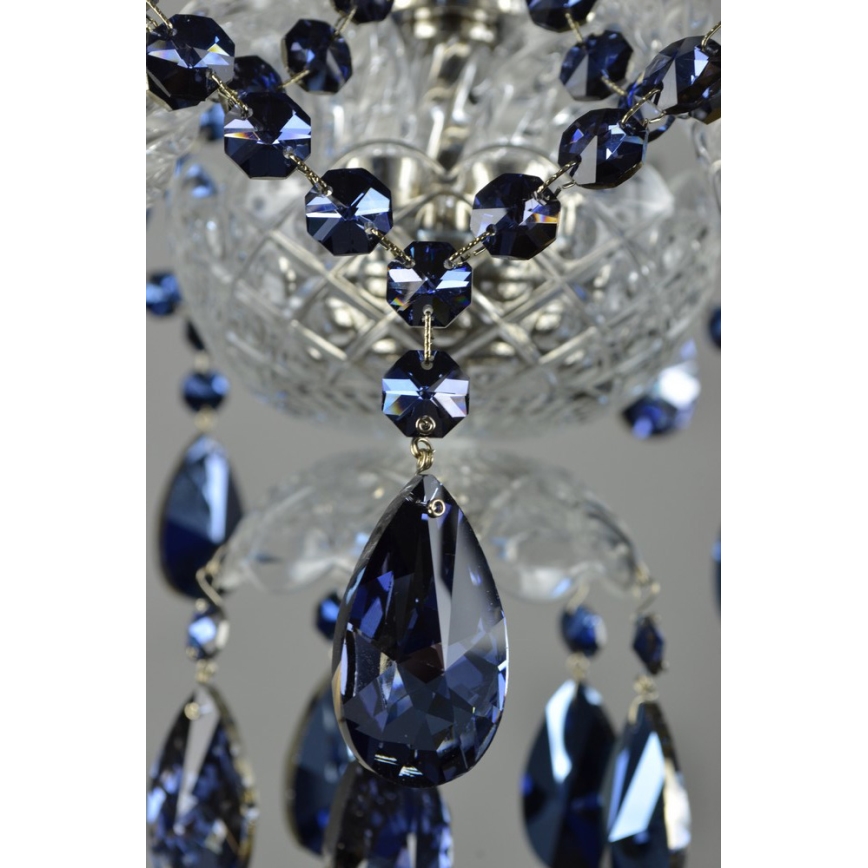 Wranovsky JWZ102052101 - Candelabro de cristal de corrente DE LUXE 5xE14/40W/230V