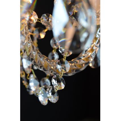 Wranovsky JWZ109052100 - Candelabro de cristal de corrente BALANCE 5xE14/40W/230V