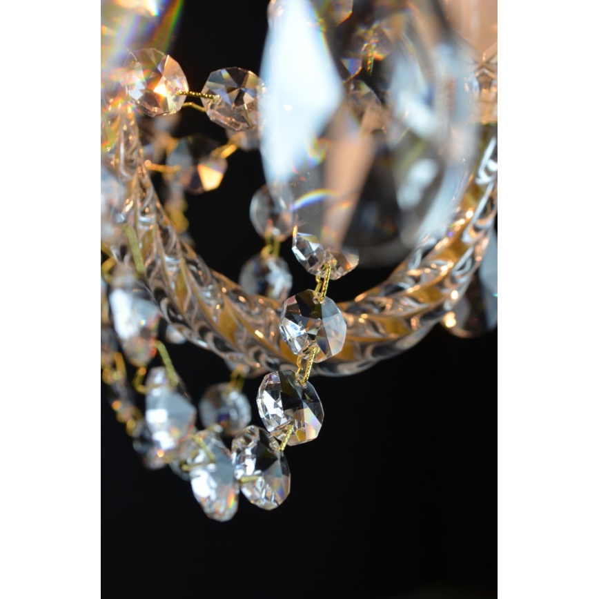 Wranovsky JWZ109052100 - Candelabro de cristal de corrente BALANCE 5xE14/40W/230V