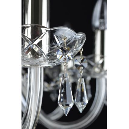 Wranovsky JWZ117082101 - Candelabro de cristal de corrente BONTON 8xE14/40W/230V